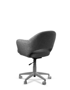 Sillón Clásico Saarinen Total Grey- Rolic - Venta Directa 2