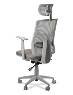 Silla ROLIC Cool Ergonómica Gris - Silla Gray de Escritorio 2