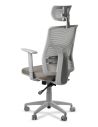 Silla ROLIC Cool Ergonómica Gris - Silla Gray de Escritorio