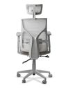 Silla ROLIC Cool Ergonómica Gris - Silla Gray de Escritorio