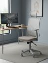 Silla ROLIC Cool Ergonómica Gris - Silla Gray de Escritorio
