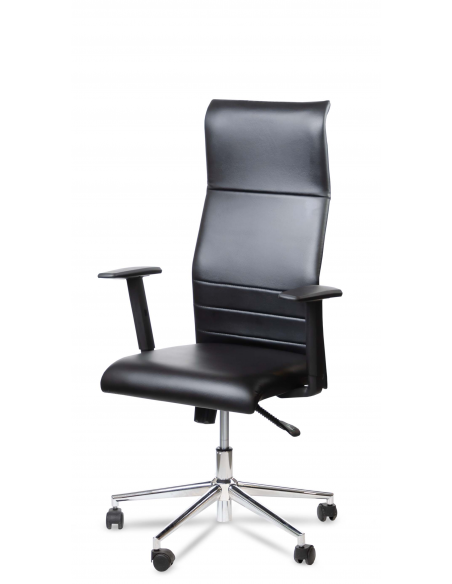 Silla de Oficina Porte - Tapizada Alta - Vista Frontal