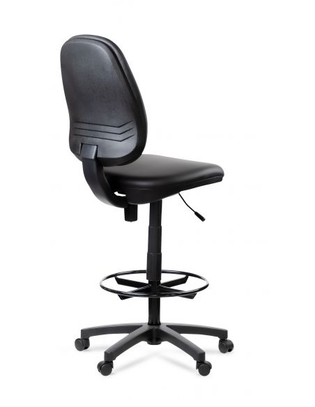 Silla Cajera para Mostrador Flex con Aro Reposapiés - Compra Ahora