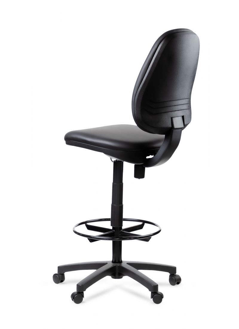 Silla Cajera para Mostrador Flex con Aro Reposapiés - Compra Ahora