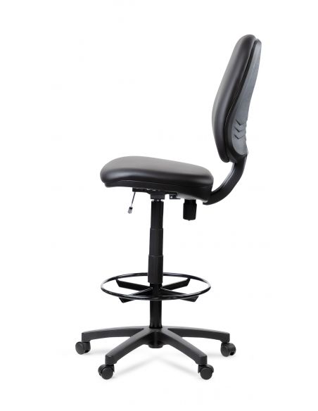 Silla Cajera para Mostrador Flex con Aro Reposapiés - Compra Ahora