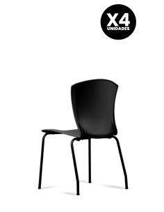Silla Cafe Negra 2