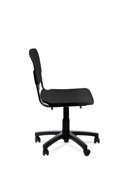 Silla Plástica Prima Rolic Giratoria Regulable en Altura con Ruedas - Directo de Fábrica
