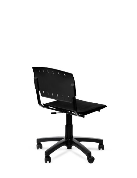 Silla Plástica Prima Rolic Giratoria Regulable en Altura con Ruedas - Directo de Fábrica