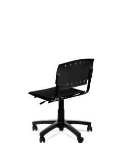 Silla Plástica Prima Rolic Giratoria Regulable en Altura con Ruedas - Directo de Fábrica 2