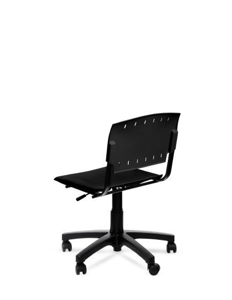 Silla Plástica Prima Rolic Giratoria Regulable en Altura con Ruedas - Directo de Fábrica
