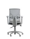 Silla Gris Escritorio Pc Ergonómica Oficina Cool Kronos Giratoria Reclinable con Ruedas