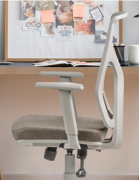 Silla Gris Escritorio Pc Ergonómica Oficina Cool Kronos Giratoria Reclinable con Ruedas Silla Gris Escritorio Pc Ergonómica Oficina Cool Kronos Giratoria Reclinable con Ruedas