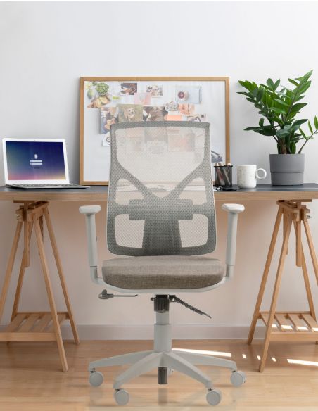 Silla Gris Escritorio Pc Ergonómica Oficina Cool Kronos Giratoria Reclinable con Ruedas Silla Gris Escritorio Pc Ergonómica Oficina Cool Kronos Giratoria Reclinable con Ruedas