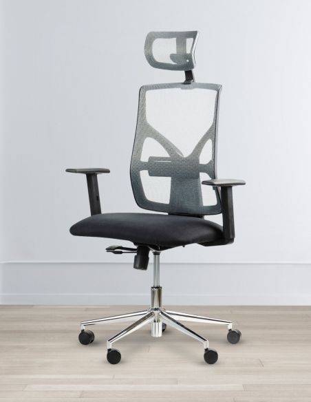 Silla Escritorio Pc Ergonómica Oficina Cool Kronos Giratoria Reclinable con Ruedas Silla Escritorio Pc Ergonómica Oficina Cool Kronos Giratoria Reclinable con Ruedas