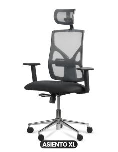 Silla Escritorio Pc Ergonómica Oficina Cool Kronos Giratoria Reclinable con Ruedas