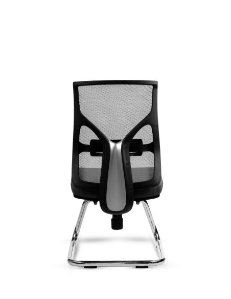 Silla de Oficina sin Ruedas COOL Trineo Cromado