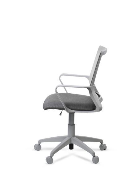 Silla Grey Gris Oficina Link Ergonomica Negra Soporte Lumbar Giratoria Respaldo Tapizado Red Mesh Regulable En Altura Silla Grey Gris Oficina Link Ergonomica Negra Soporte Lumbar Giratoria Respaldo Tapizado Red Mesh Regulable En Altura