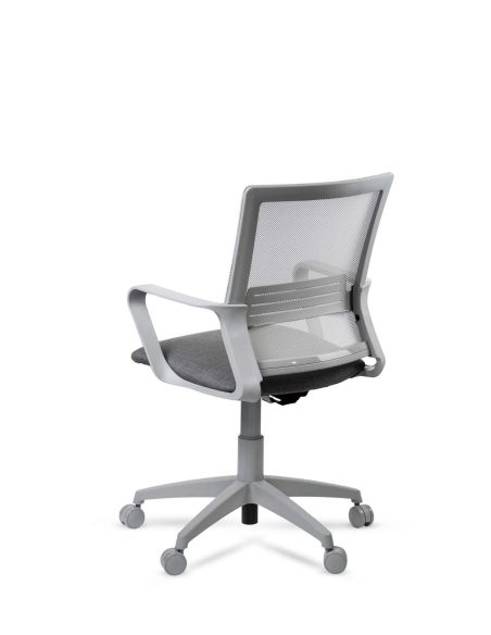 Silla Grey Gris Oficina Link Ergonomica Negra Soporte Lumbar Giratoria Respaldo Tapizado Red Mesh Regulable En Altura Silla Grey Gris Oficina Link Ergonomica Negra Soporte Lumbar Giratoria Respaldo Tapizado Red Mesh Regulable En Altura