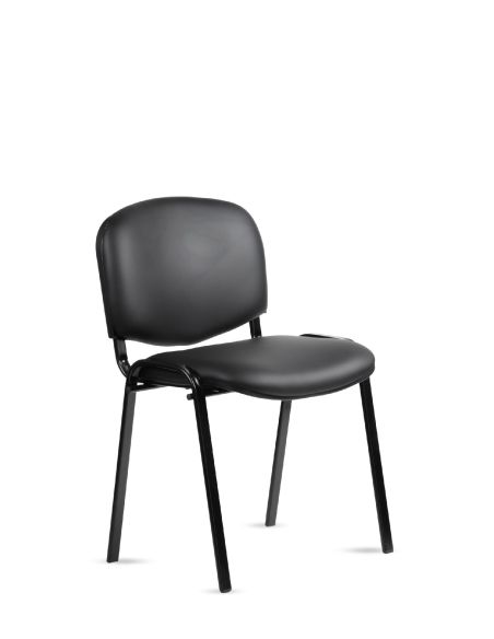 Silla Tapizada ISO Rolic - Cuero Sintético -Negras - Recepción