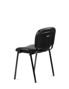 Silla Tapizada ISO Rolic - Cuero Sintético -Negras - Recepción 2
