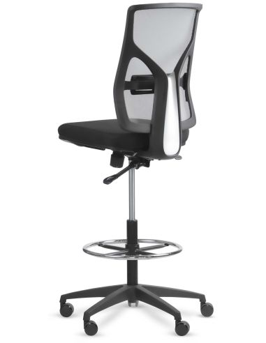 Silla Cajera COOL Alta con Aro Reposapiés - Marca ROLIC
