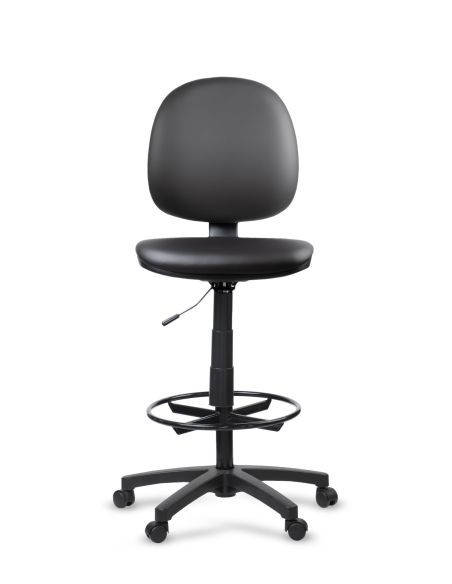 Silla Cajera para Mostrador Flex con Aro Reposapiés - Compra Ahora