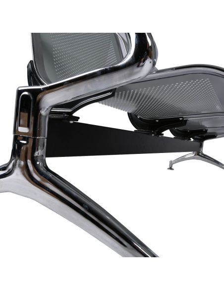 Tandem Cromado de 3 Puestos - Máxima Calidad