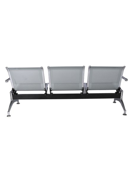 Tandem Cromado de 3 Puestos - Máxima Calidad