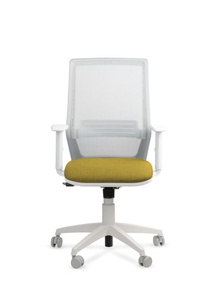 Silla Grou Blanca - Nueva Silla de Oficina Ergonómica - Argentina