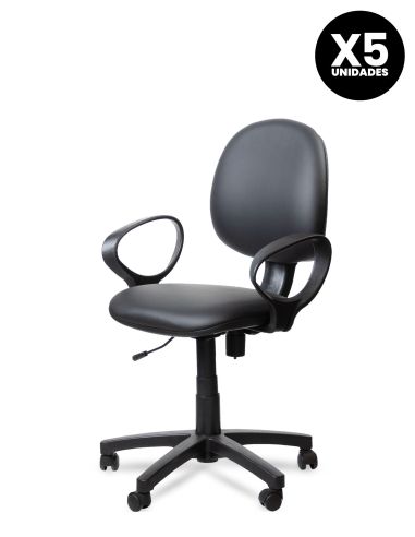 Silla Operativa Flex Rolic - Envío Gratis - x5 Unidades