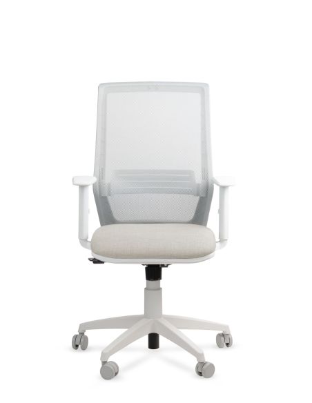 Silla Grou Blanca - Nueva Silla de Oficina Ergonómica - Argentina
