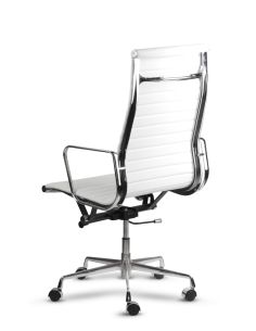 Sillón Giratorio Blanco Eames Aluminum - Sillón Ejecutivo Directo de Fábrica 2