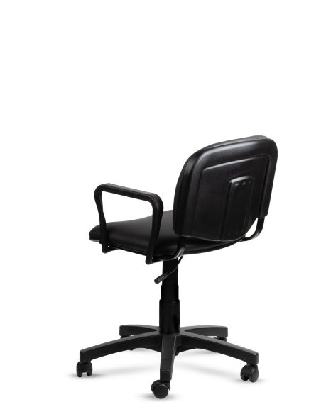 Silla para Peluquería ISO Neumática con Apoyabrazos