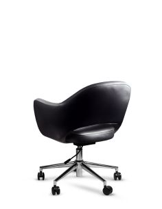 Sillón Peluquería Saarinen Giratorio Cuero Sintético - Fabricante en Argentina 2