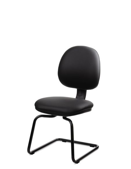 Silla Flex Tapizada Trineo Fija Rolic sin Apoyabrazos