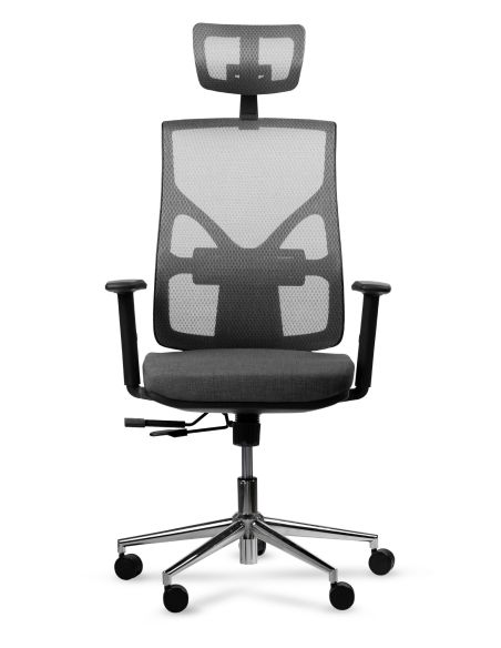 Silla COOL con Slider Cromada - Asiento Regulable en Profundidad