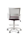 Silla de Trabajo LINK White Cajera Neumática con Asiento Tela Colores