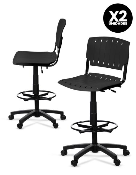 Silla Prima Cajera x2 Rolic Máxima Resistencia - Garantía - Neumática Silla Prima Cajera x2 Rolic Máxima Resistencia - Garantía - Neumática