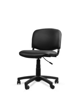 Silla ISO Giratoria Negra sin apoyabrazos - Ideal Peluquería