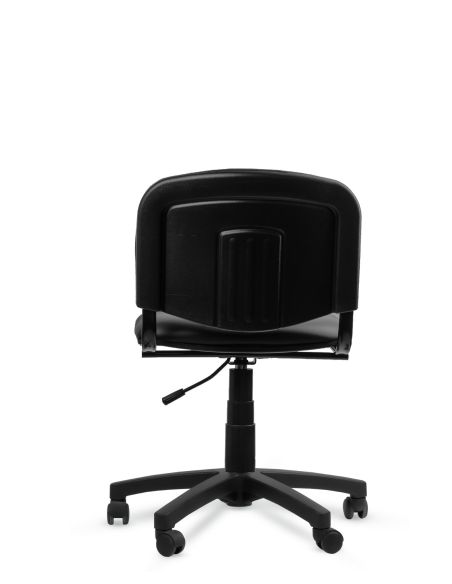 Silla ISO Giratoria Negra sin apoyabrazos - Ideal Peluquería