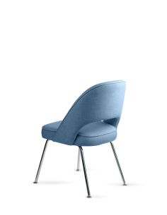 Silla Saarinen Celeste | Diseño moderno & estructura 4 patas – Quamo 2