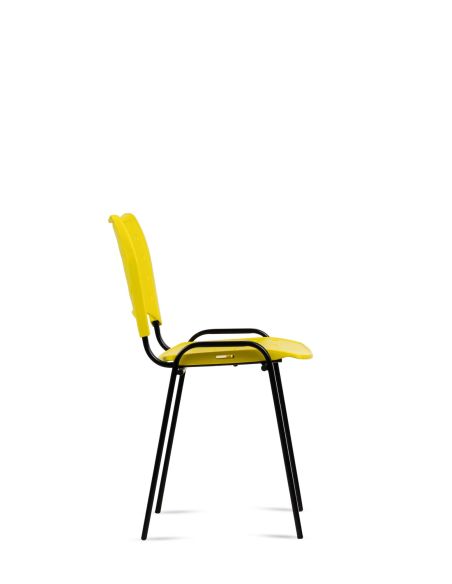 Silla Amarilla Fija Kudo x1 Súper Resistentes - Garantía - Apilables