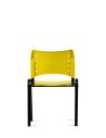 Silla Amarilla Fija Kudo x1 Súper Resistentes - Garantía - Apilables