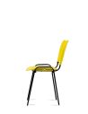 Silla Amarilla Fija Kudo x1 Súper Resistentes - Garantía - Apilables