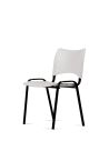 Silla Plástico Blanco Fija Kudo Gala x1 Súper Resistentes - Garantía - Apilables