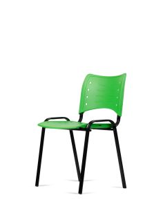 Silla Verde Fija Kudo x1 Súper Resistentes - Garantía - Apilables