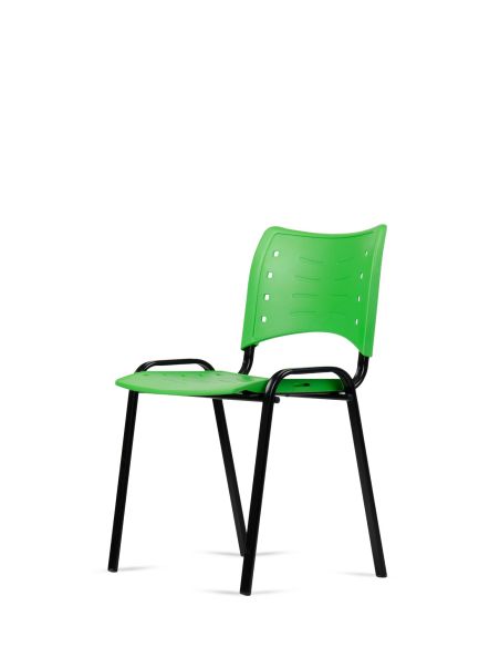 Silla Verde Fija Kudo x1 Súper Resistentes - Garantía - Apilables