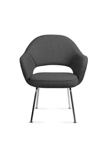 Sillón Saarinen Tapizado en Gris - Cuatro Patas - Fabricantes Sillón Saarinen Tapizado en Gris - Cuatro Patas - Fabricantes