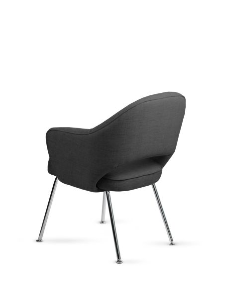 Sillón Saarinen Tapizado en Gris - Cuatro Patas - Fabricantes Sillón Saarinen Tapizado en Gris - Cuatro Patas - Fabricantes