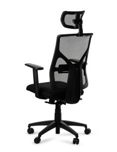 Silla Cool Total Black Negra con Cabezal - Nuevo Modelo 2